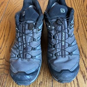 Salomon X Ultra Ortholite Gore-Tex hiking shoes black 11 US 398672